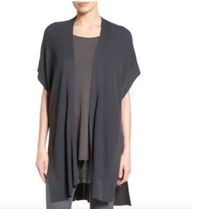 Eileen Fisher Grey Kimono Cardigan Small/Medium
